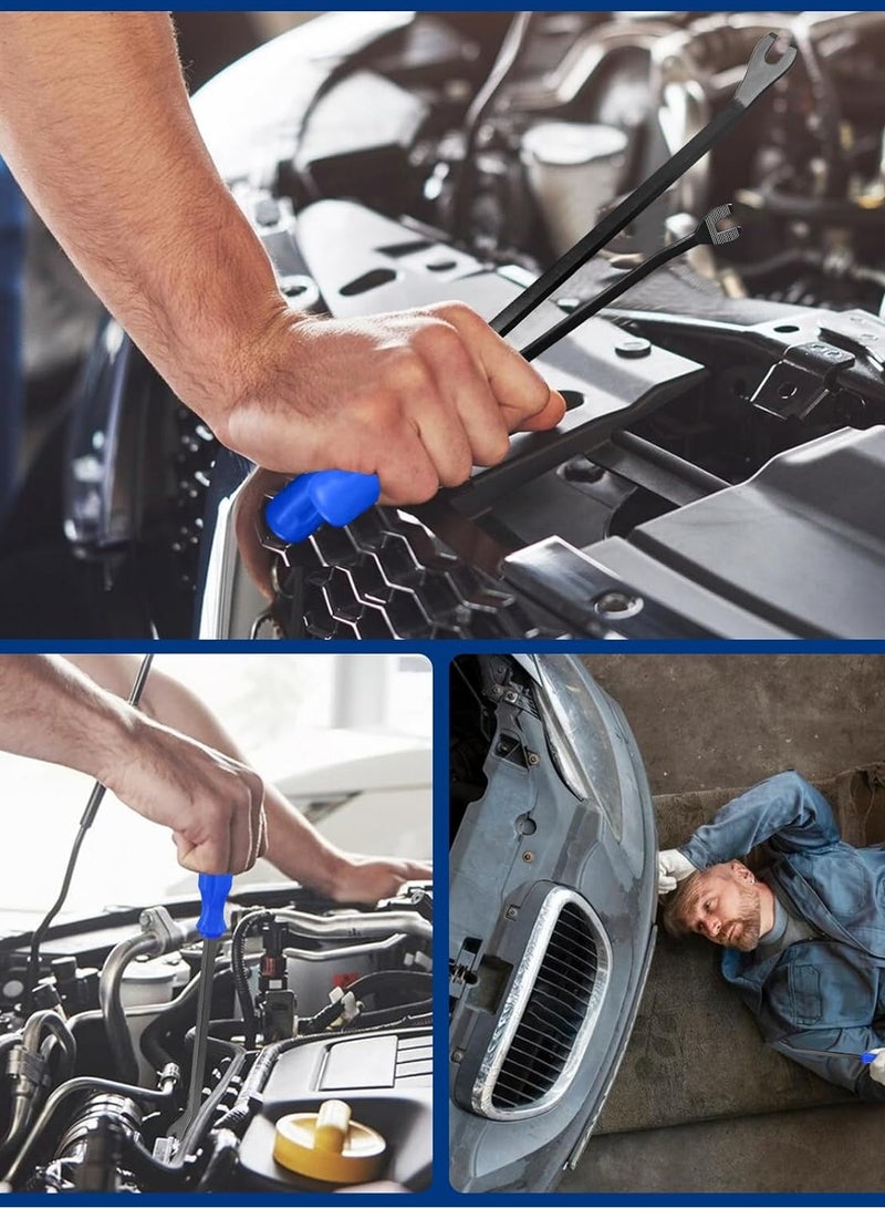 general Car Clip Removal Tool, 3 Pcs Panel Clip Pliers Set Fastener Remover, Auto Retainer Clip Trim Rivet Removal Tool Kit - Image 5