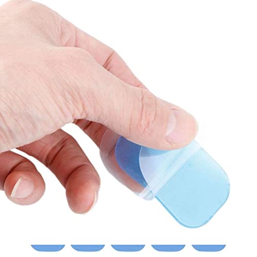 Agam TENS EMS Electrode Gel Pads Replacement for Muscle Stimulator, Pain Relief Therapy Pads Compatible with TENS Unit (Reusable & Self Adhesive) Pack of 12 - Image 4