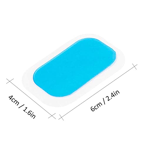 Agam TENS EMS Electrode Gel Pads Replacement for Muscle Stimulator, Pain Relief Therapy Pads Compatible with TENS Unit (Reusable & Self Adhesive) Pack of 12 - Image 2