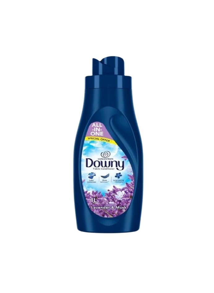 Downy Lavender And Musk Concentrate Fabric Conditioner 1L 