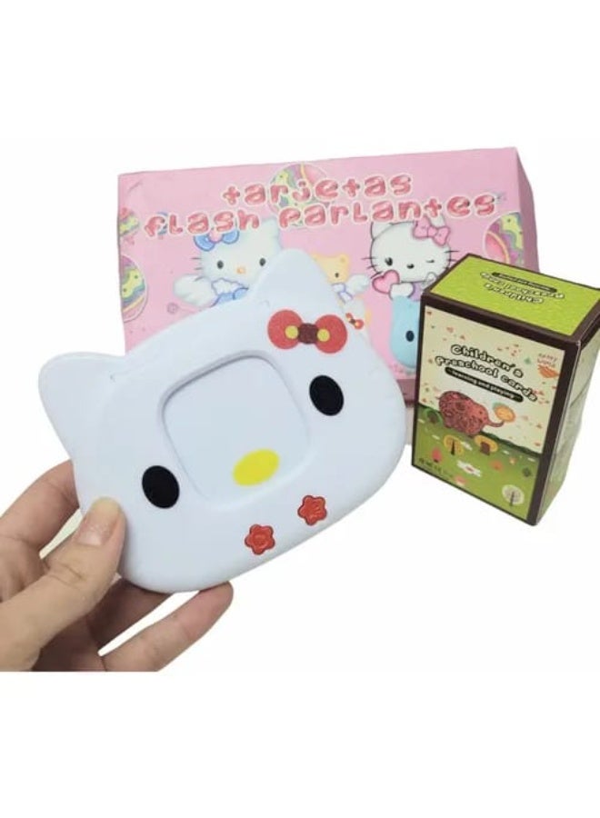 Hello Kitty Talking Flash Cards Reader for Early Learning - Image 2