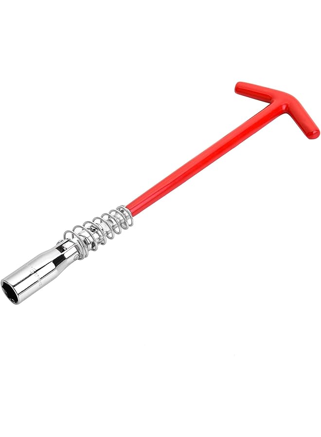 Jetech Spark Plug Socket Wrench,5/8 Inch (16Mm) T-Handle Wrench Spanner,Heat-Treated Cr-V Alloy Steel, 360-Degree Rotation T Bar Remover Installer - Image 2