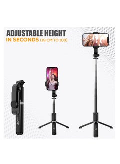 P170S  Extendable Selfie Stick Tripod with Wireless Remote -Detachable Mobile Holder, Adjustable, Compatible for All Smartphone - expandable up to 103 CM - pzsku/ZCC1AAA1223A2BDC25A72Z/45/_/1730195599/5cfa82bb-c6ed-4935-8071-c5c7dbba12d2