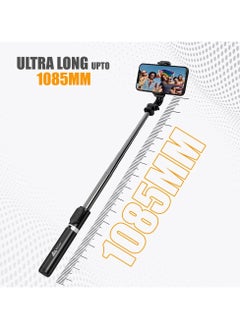 P170S  Extendable Selfie Stick Tripod with Wireless Remote -Detachable Mobile Holder, Adjustable, Compatible for All Smartphone - expandable up to 103 CM - pzsku/ZCC1AAA1223A2BDC25A72Z/45/_/1730195619/1c261d61-90d6-4fc8-996e-252bcbab8e44