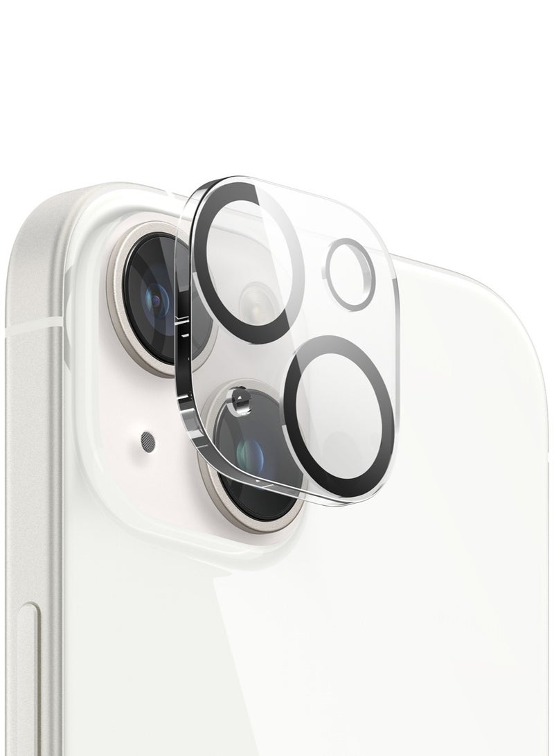 Elago Supreme Tempered Glass for iPhone 15 and iPhone 15 Plus Camera Lens Protector - Clear