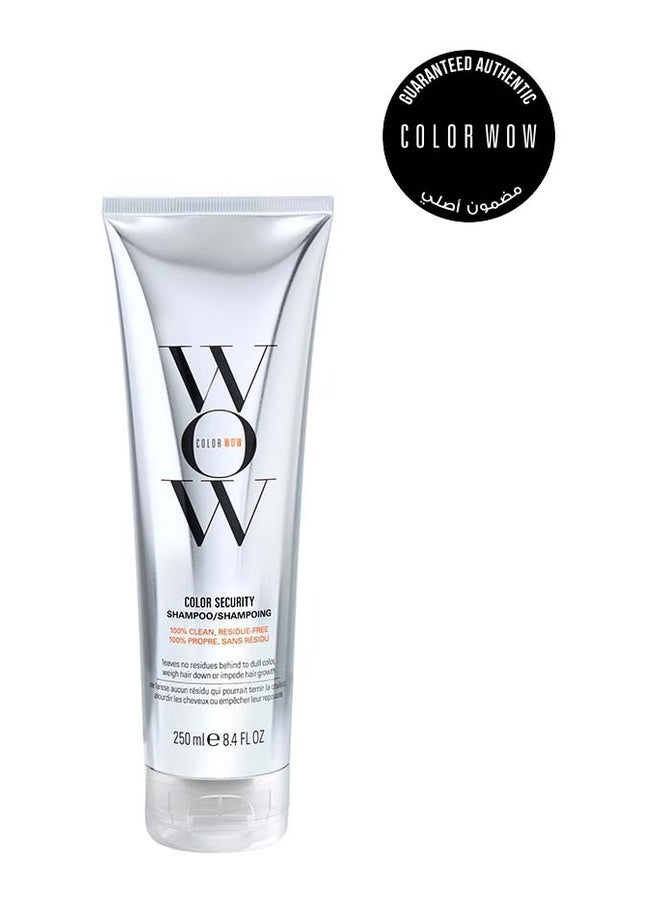 Color Wow Color Security Shampoo, 100% Clean, Residue-free. Leaves no residue behind to dull color, weigh hair down or impede hair growth, 250ml - Image 1