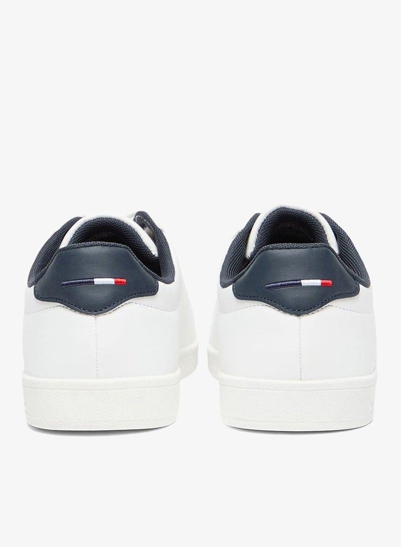 U.S. Polo Assn. Men's White Low-Top Sneakers - Lightweight Shoes Lace-Up Style, Comfortable Casual Footwear - Image 5