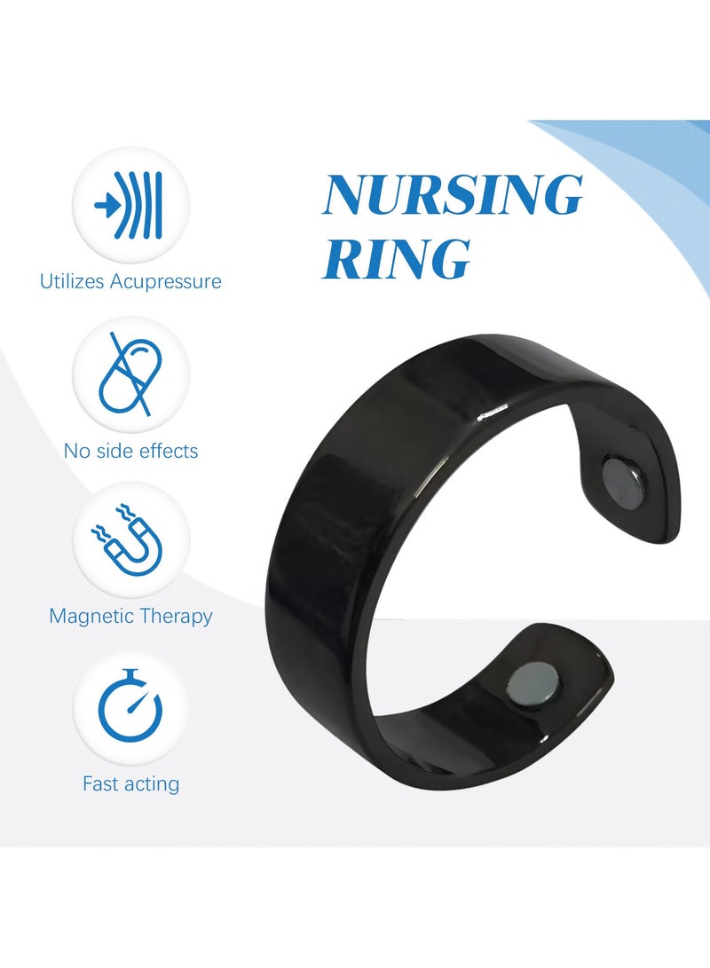 SOUTH MOON 2PACK Blood Glucose Control Ring, Blood Sugar Regulator Ring for Acupressure for Women Men Adjustable Blood Glucose Control Ring  - Image 4