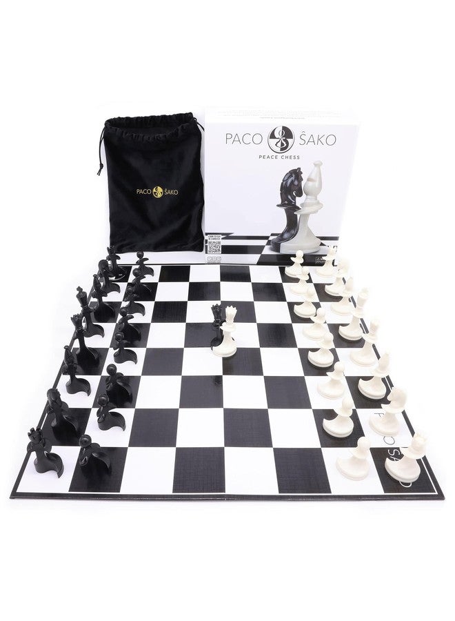 Paco Sako Peace Chess Game, Super Fun for Chess Lovers, Make Peace While Playing Chess, not War - Chess Set Board Game for Peace Makers | 2-Players - Image 3