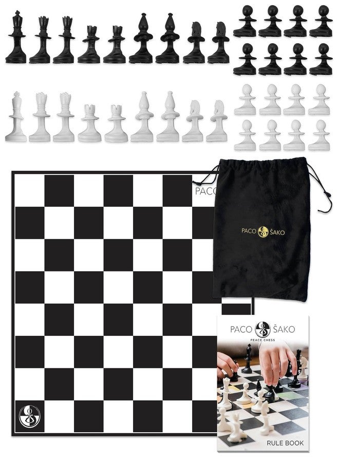Paco Sako Peace Chess Game, Super Fun for Chess Lovers, Make Peace While Playing Chess, not War - Chess Set Board Game for Peace Makers | 2-Players - Image 4