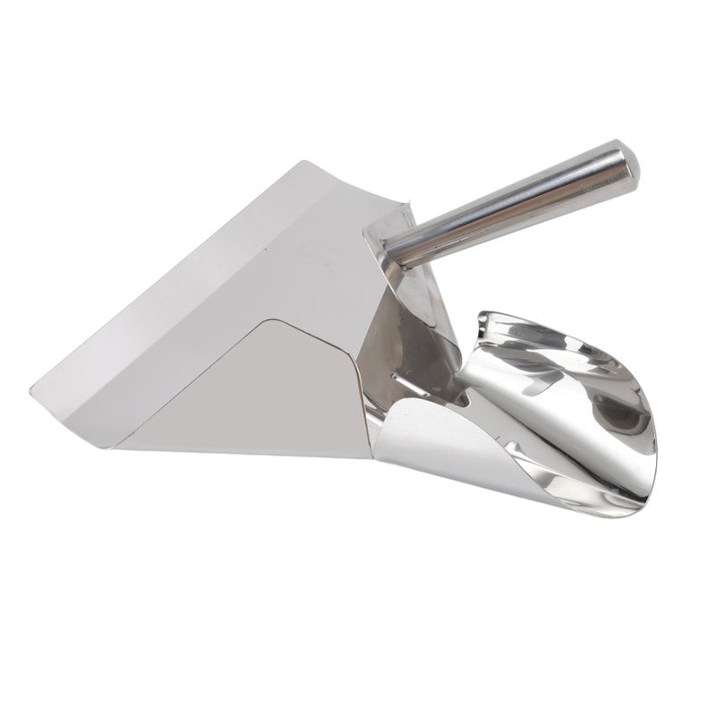 French Fries Shovel Rustproof Stainless Steel Food French Fry Popcorn Shovel French Fry Bagger Scooper for Cinemas Buffet - Image 1