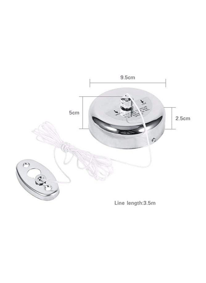Generic - Portable Stainless Steel Retractable Clothesline Indoor Outdoor Laundry hanger Clothes Dryer Organiser Clothes Drying Rack Rope - Image 1