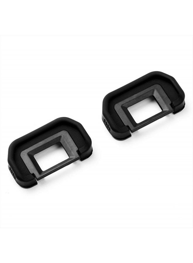 Sedremm EB Eyecup,Sedremm Camera EB Eyecup Replacement Eyepiece for EOS 5D Mark II / 5D / 6D / 70D / 60D/ 50D/ 40D Cameras Viewfinder, 2 Pack - Image 2