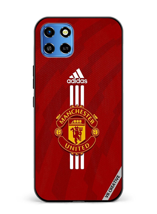 VR CREATIVE Protective Case Cover For Infinix Smart 6 HD Man United Design Multicolour - Image 1