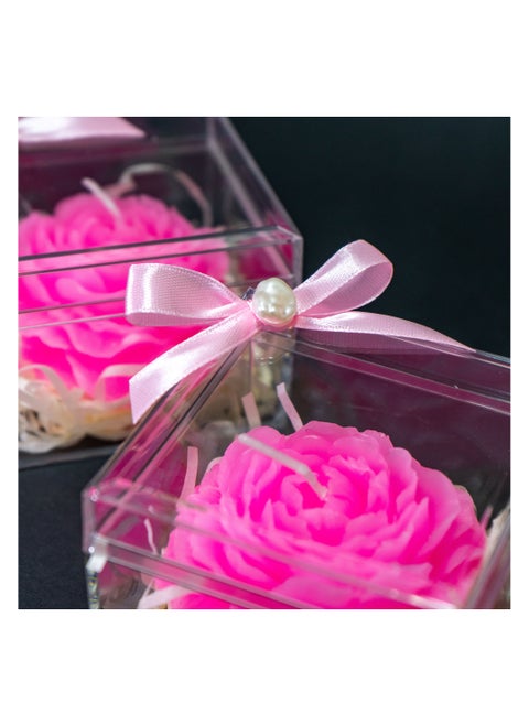 Floral Glow Custom Candle Set-10 Pcs