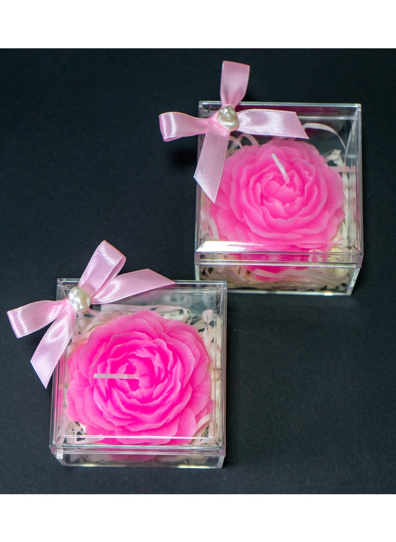Floral Glow Custom Candle Set-10 Pcs