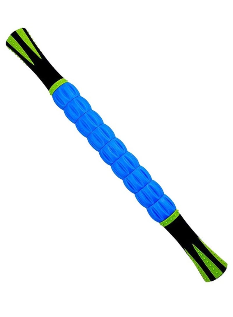 Generic Muscle Roller Massage Stick for Athletes for Relieving Muscle Soreness, Blue - Image 1