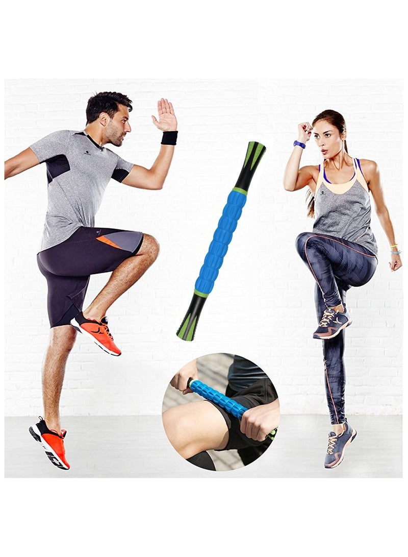 Generic Muscle Roller Massage Stick for Athletes for Relieving Muscle Soreness, Blue - Image 5