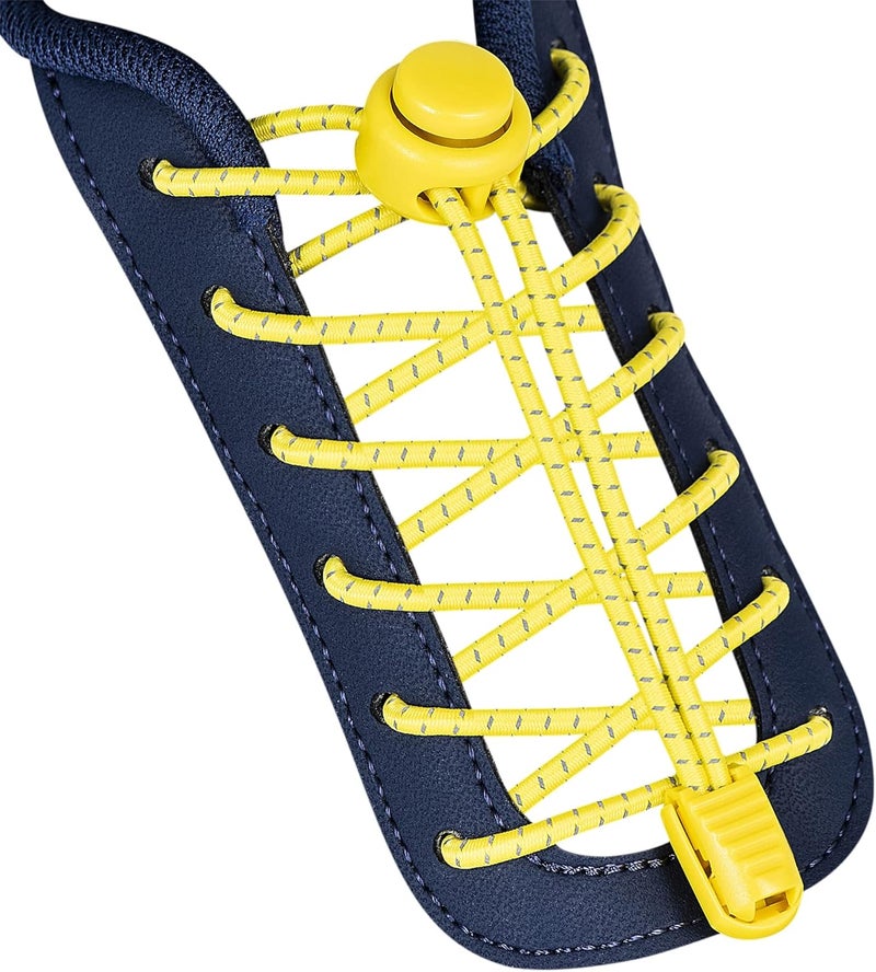 iLiveX No Tie Shoelaces - Elastic Shoe Laces - Lock Shoelaces for Sneakers - One Size Fits All for Adults and Kids - Image 1