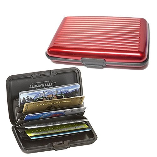 irtree Aluminum Aluma Hard Case Credit Cards Wallet (Assorted 6 Pack) - Image 3