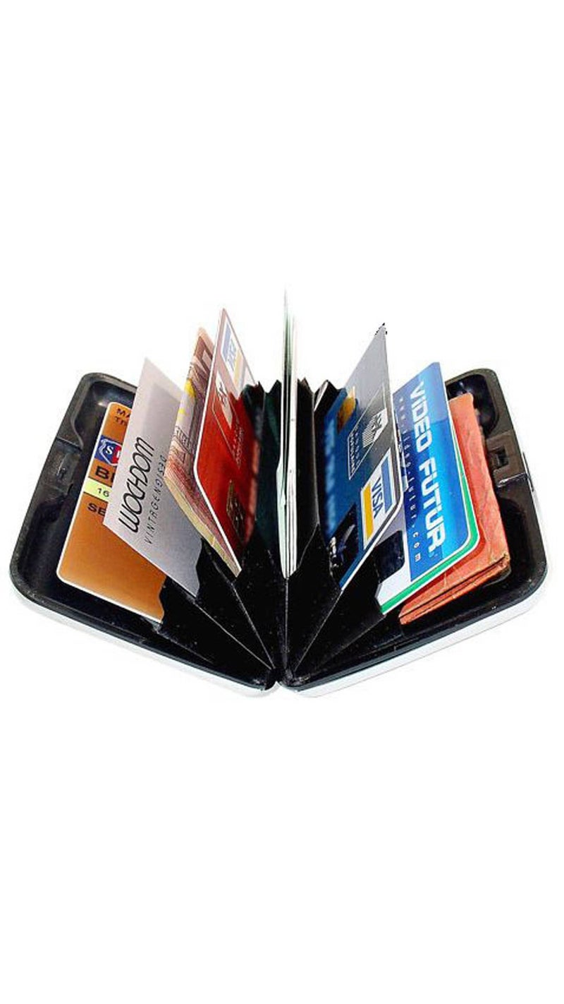 irtree Aluminum Aluma Hard Case Credit Cards Wallet (Assorted 6 Pack) - Image 4