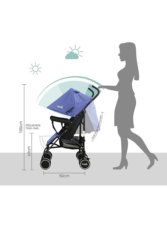 erorex Neo Plus Light Weight Travel Stroller Pushchair For Baby Kids Toddler From 0 Months+ Upto 18 Kg - Image 4