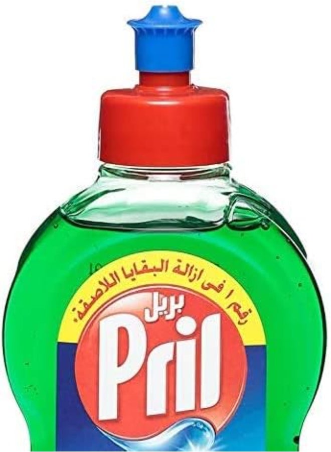 Pril Apple Vinegar Dishwashing Liquid 500ml Pack of 6  Powerful Grease Removal & Fresh Apple Scent - Image 3