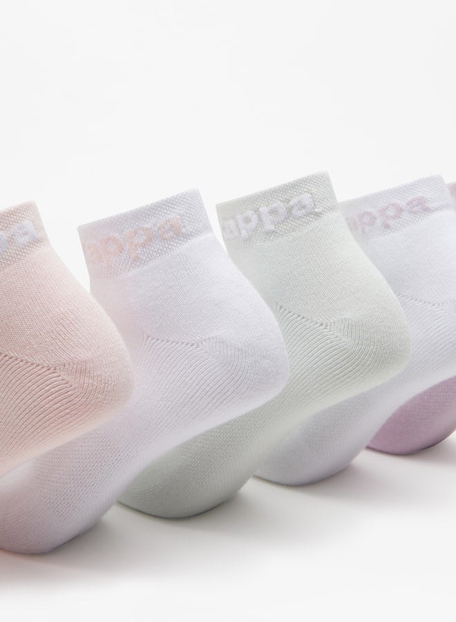 كابا جوارب نسائية بطول الكاحل بطبعة شعار - مجموعة من  قطع - Image 3