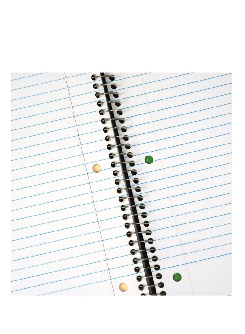 Exceed 4-Piece Single Line Notebook With 5 Divisions Multicolour - Image 2