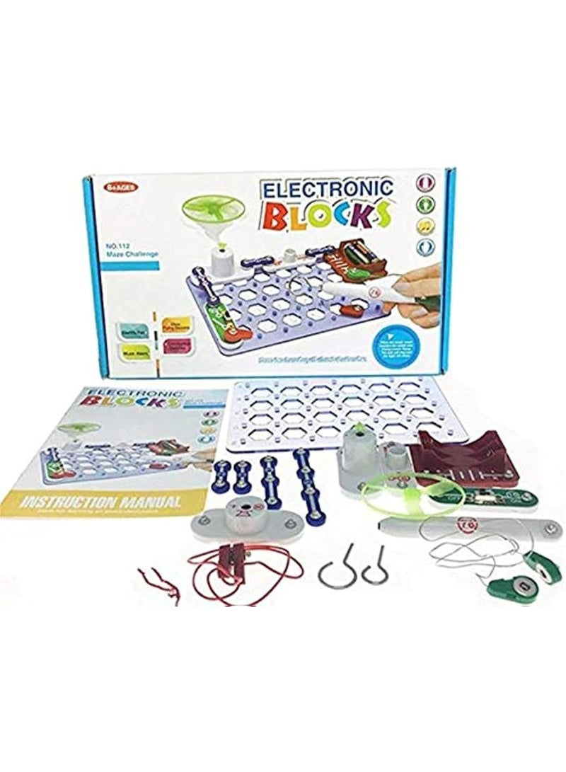 Trenzo Educational Electronics Kit for Kids - 16 Pieces for Electrical Circuit Experiments - Image 4