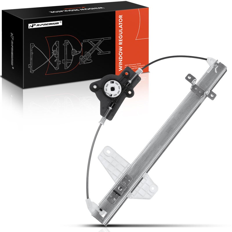 A-Premium APremium Power Electric Window Regulator Without Motor Compatible with Nissan Maxima 20042008 Rear Right Passenger Side