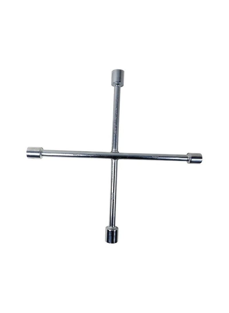 Multi purpose Heavy Duty Cross Wheel Spanner .The Rim Wrench Double Sided Star Box Wrench,17mm,19mm,21mm,22mm  - Image 1