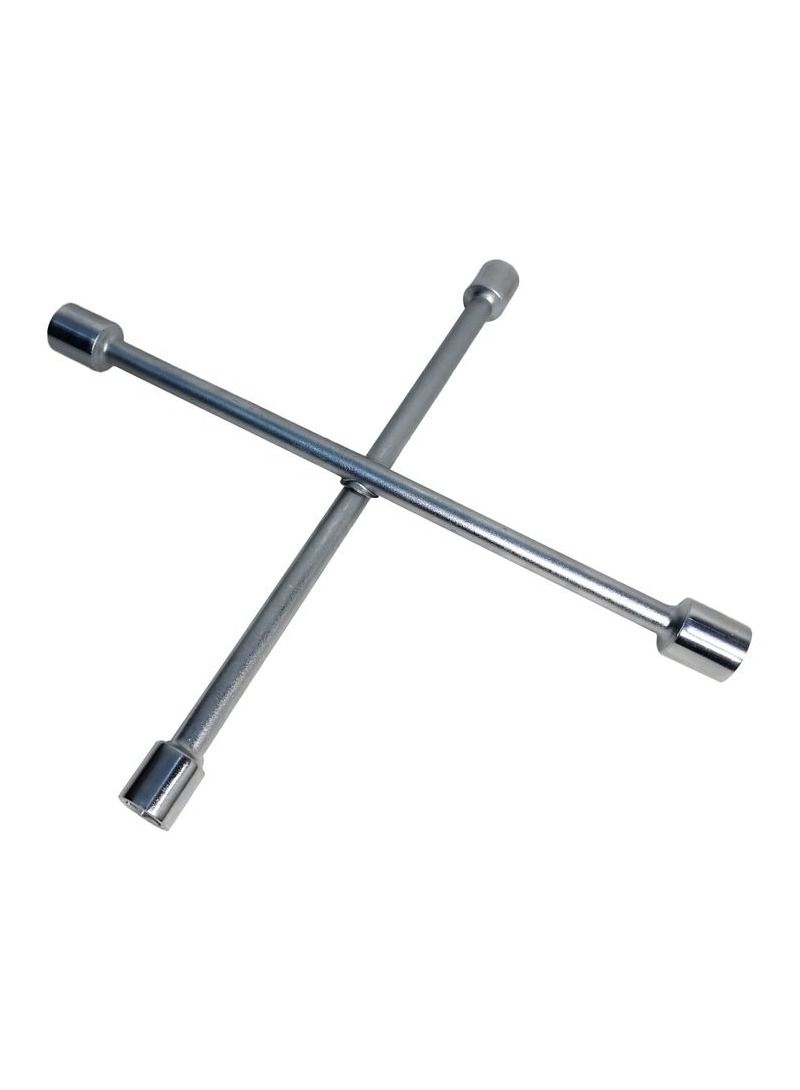 Multi purpose Heavy Duty Cross Wheel Spanner .The Rim Wrench Double Sided Star Box Wrench,17mm,19mm,21mm,22mm  - Image 4