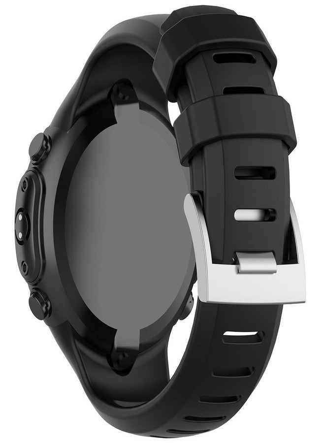 Disscool Replacement Bands for Suunto D6 Dive/D6i NOVO/D6i Zulu,Soft Silicone Strap for Suunto D6 Dive/D6i NOVO/D6i Zulu - Image 1