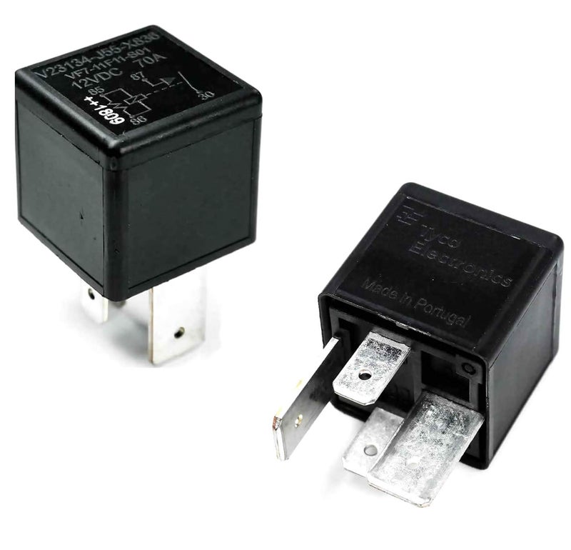 JESUNK VF711F11S01 Automotive Relay 12V 70 AMP Plugin 4139330662 Pack - Image 3
