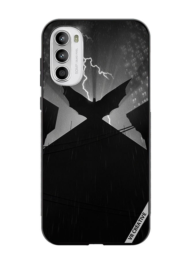 VR CREATIVE Protective Case Cover For Motorola Moto G82 Batman Amoled Design Multicolour - Image 1