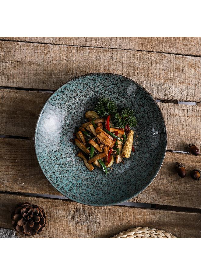 Bluejw Ceramic Heat Preservation Dish Plate Commercial Furnace Suit Candle Heating Steamed Fish Plate Dry Pot Plate Hotel Creative Tableware - Image 5