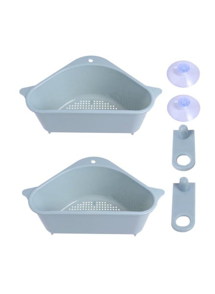 Reko Sink Basket Strainer, 2 Piece Multifunctional Drain Sink Drain Basket  - Image 4