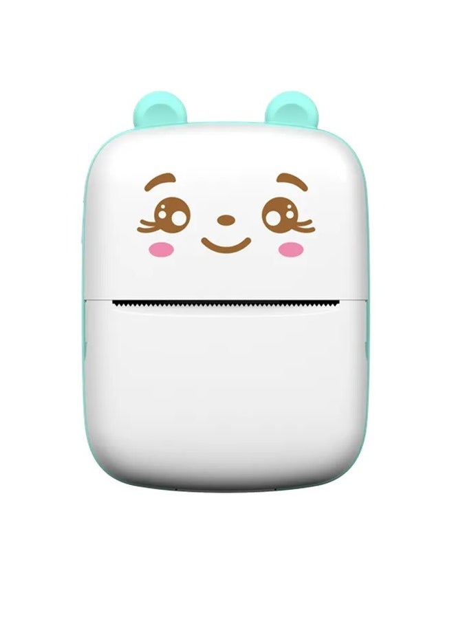Mini portable pocket printer wireless bluetooth thermal printer with thermal printing paper