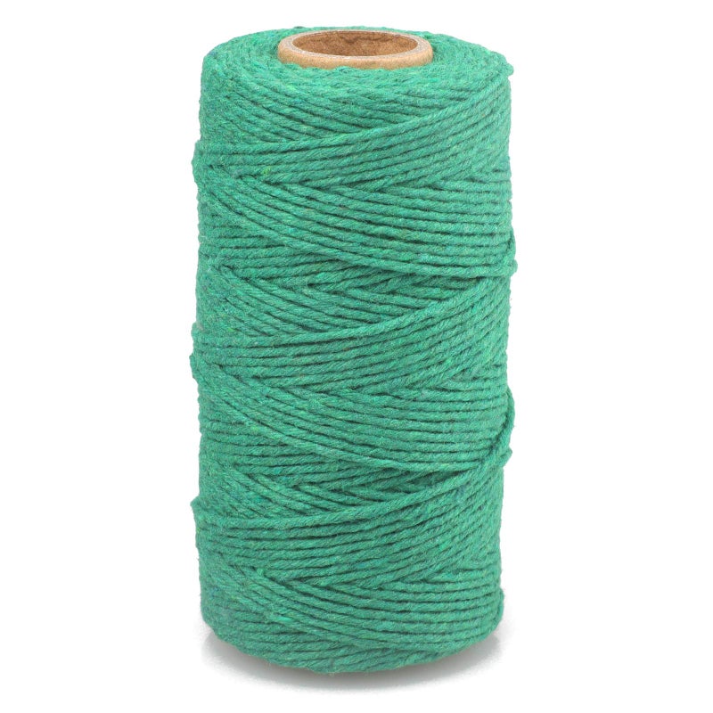 jijAcraft Green Twine String 328 Feet St Patricks Day Bakers Twine String 2MM Heavy Duty Packing String for St Patricks Day DIY Crafts Decoration Gift Wrapping Present Craft Wrapping