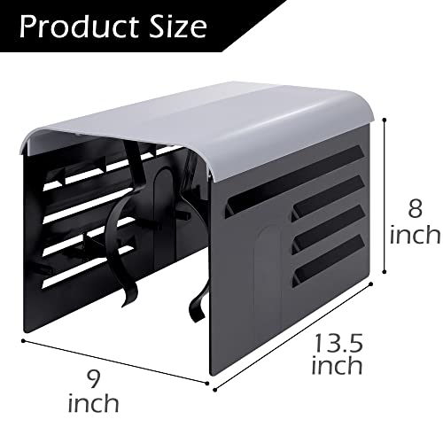 RunNico Pool Pump Covers for Outside Units - ABS Adjustable Pool Pump Motor Cover - Swimming Pool Motor Cover for Above Ground Protection - Image 2