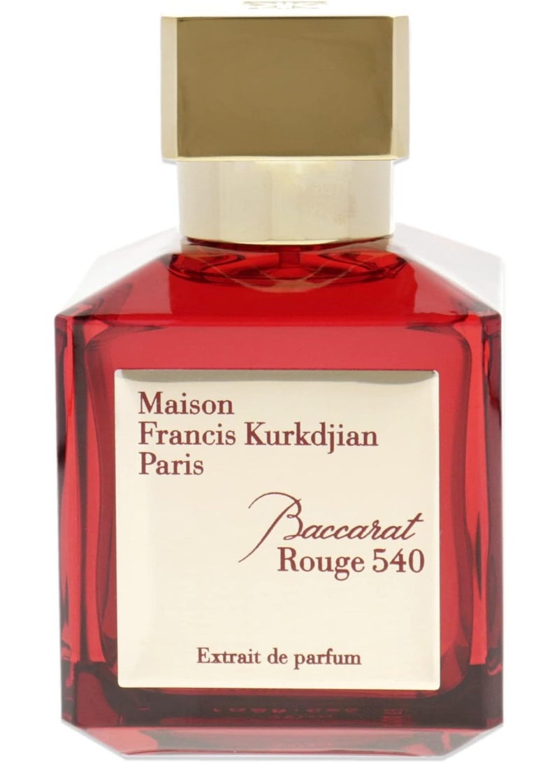 Maison Francis Kurkdjian Baccarat Rouge 540 Eau De Parfum For Unisex, 70 ml - Image 2
