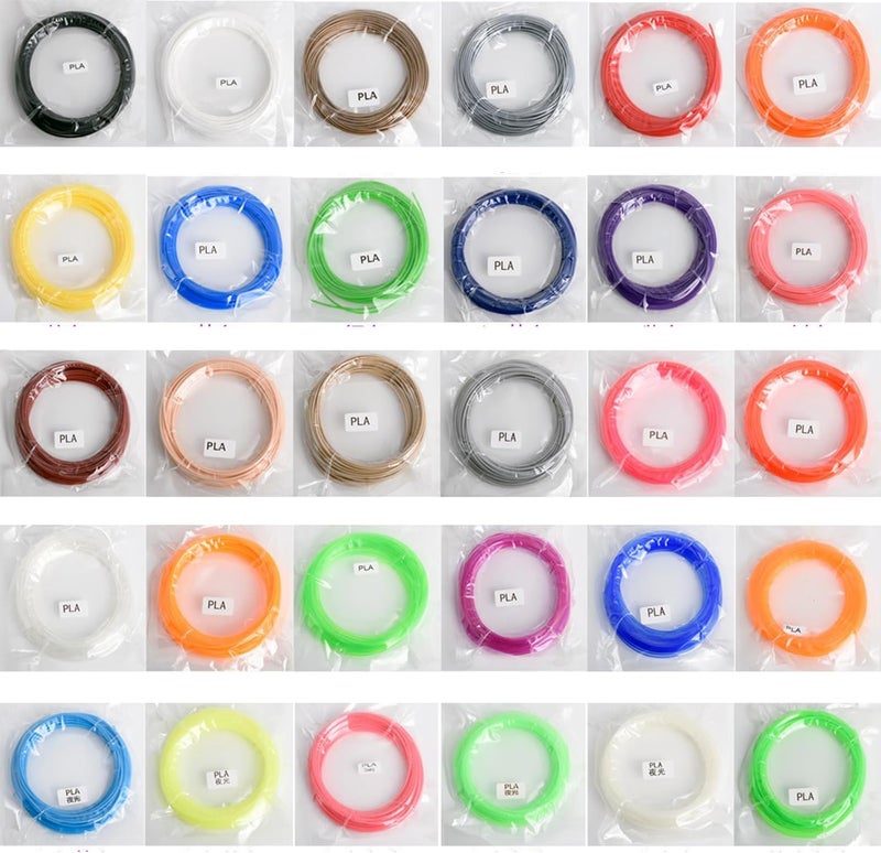 3D Pen Filament Refills 20 Colors Filament PCL 1.75mm Smooth Printing Refills Accessories Vacuum Packed - Image 4