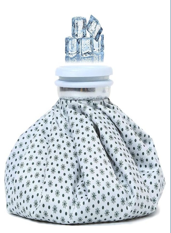 SMIC Hot Water Cold Ice Pack Cold Water Bag for Pain Relief, Injuries, and First Aid Sports Injury Neck Knee Cold Therapy Comes with Leak-free Closure - Random Color 7.5 Inch - Image 1