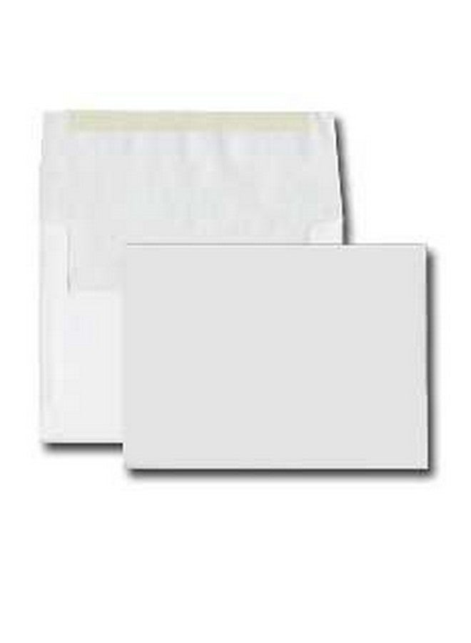 CNC INC 500 White A6 (4 3/4 X 6 1/2) Fits 4X6 Invitation Photo Wedding Announcement Envelopes - Image 1