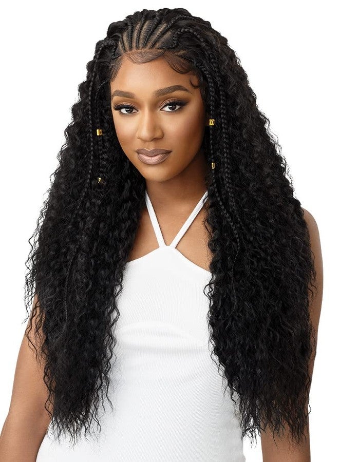 Outre 13x4 Hand Tied Lace Frontal Wig - STITCH BRAID RIPPLE WAVE 30" (1) - Image 1