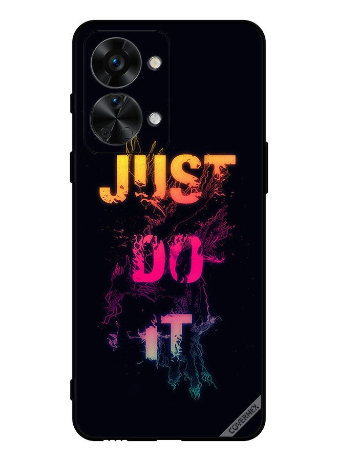 Covernex Protective Case Cover For OnePlus NORD 2T Just Do It Colorful - Image 1