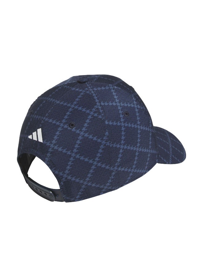 Adidas 3 Strp Tour Prt Blue Golf Cap For Men Men (M/L)  - Image 2