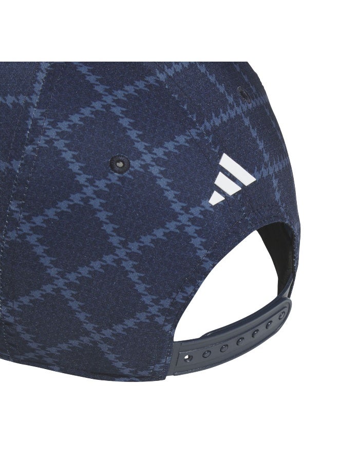 Adidas 3 Strp Tour Prt Blue Golf Cap For Men Men (M/L)  - Image 4