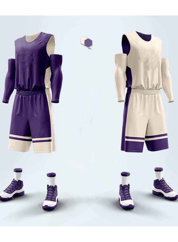 KUYING New Double Sided Basketball Training Uniform  - Image 1